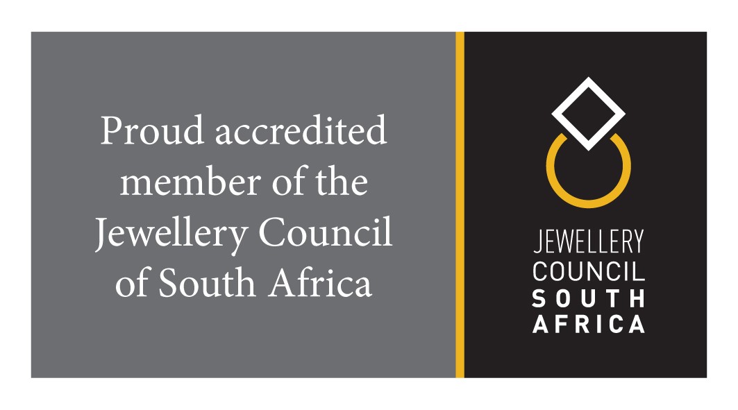 Certified member of the Jewellery Council of South Africa